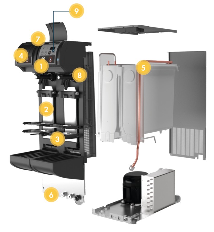 Urządzenie do nalewania piwa HOSHIZAKI BeerMatic DualTap