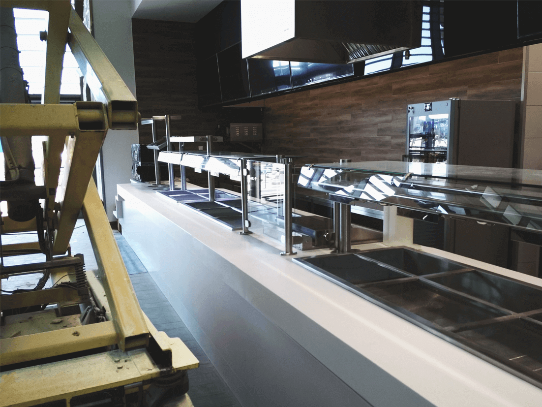 Wyposażenie restauracji Olimp w Krośnie Wyposażenie restauracji Olimp w Krośnie